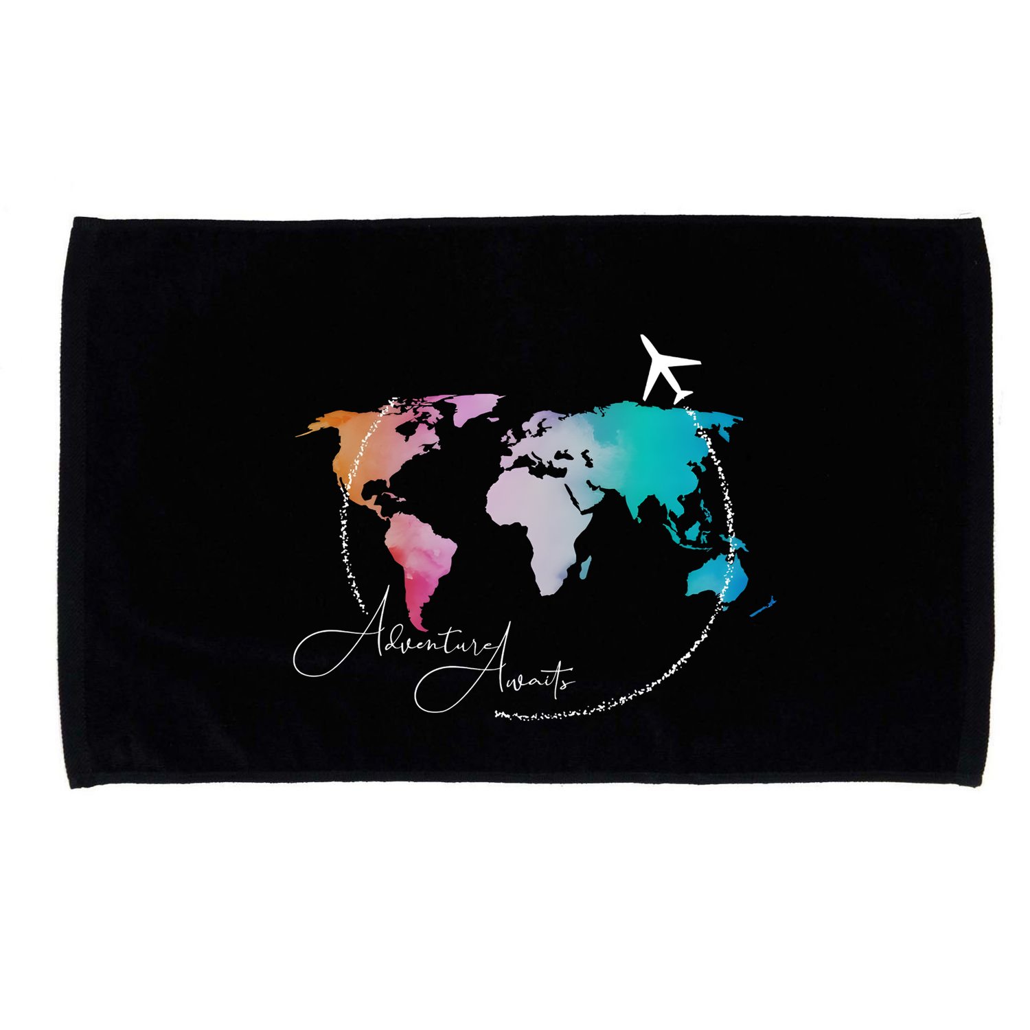 Traveler Adventure Artist Travel Lover Microfiber Hand Towel