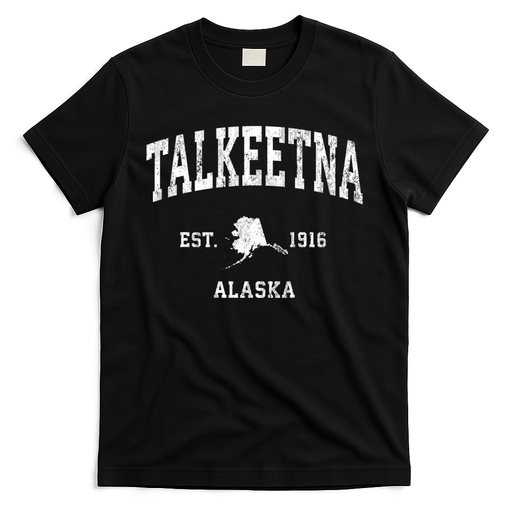 Talkeetna Alaska Ak Vintage Athletic Sports T-Shirt