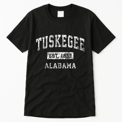 Tuskegee Alabama Al Vintage Established Sports Design Tall T-Shirt