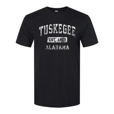 Tuskegee Alabama Al Vintage Established Sports Design Softstyle CVC T-Shirt