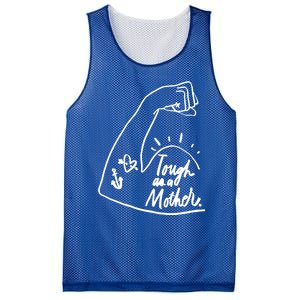 Tough As A Mother Cool Gift Funny Cute Sarcastic Mom Cool Gift Mesh Reversible Basketball Jersey Tank