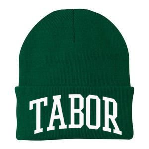 Tabor Athletic Arch College University @ Alumni Knit Cap Winter Beanie