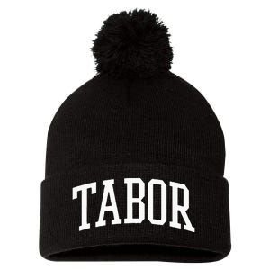 Tabor Athletic Arch College University @ Alumni Pom Pom 12in Knit Beanie