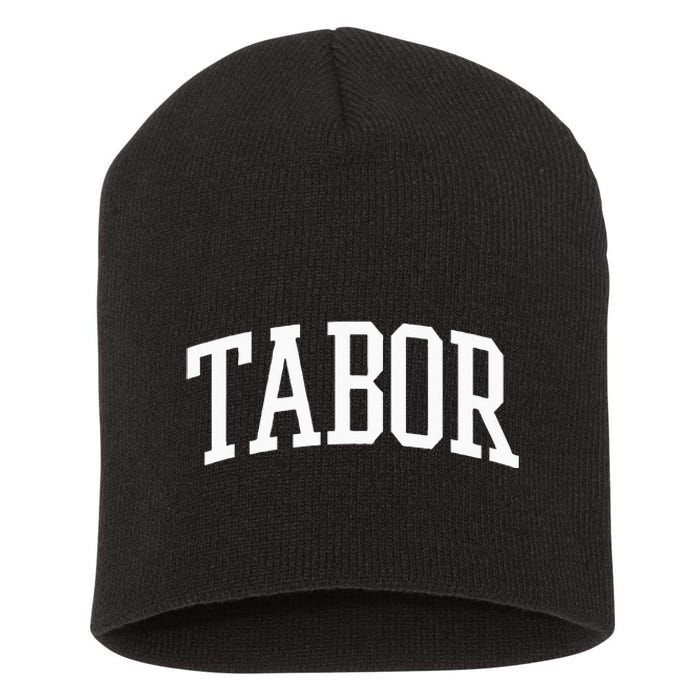 Tabor Athletic Arch College University @ Alumni Short Acrylic Beanie