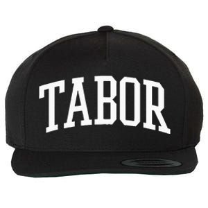 Tabor Athletic Arch College University @ Alumni Wool Snapback Cap