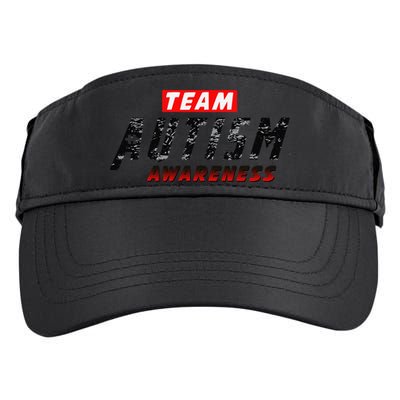 Team Autism Awareness Superhero Adult Drive Performance Visor