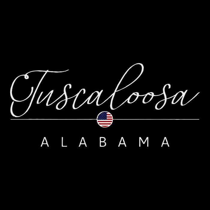 Tuscaloosa Alabama Al On Tuscaloosa Drawstring Bag
