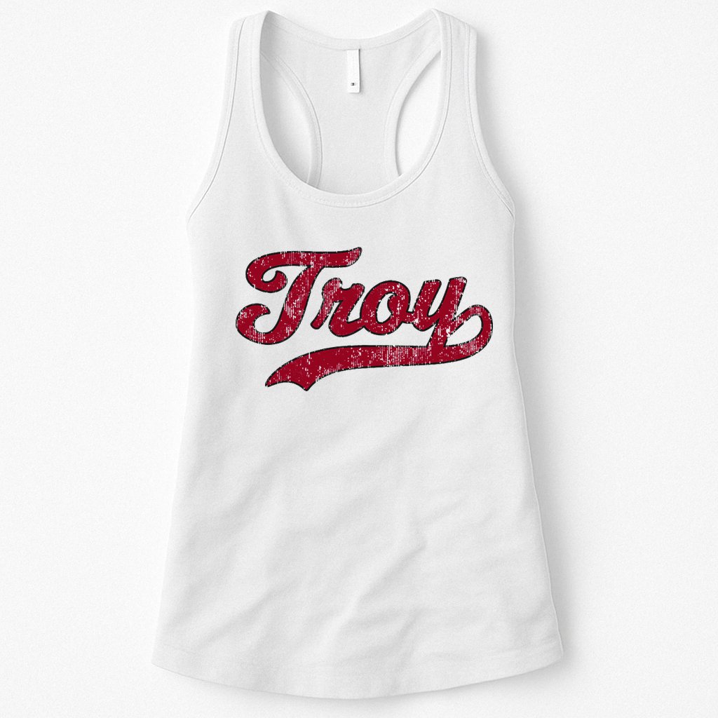 Troy Alabama Al Vintage Athletic Womens Tank Top