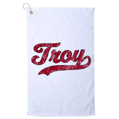 Troy Alabama Al Vintage Athletic Golf Towel