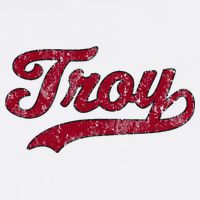 Troy Alabama Al Vintage Athletic Kids Hoodie