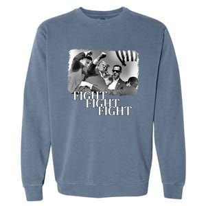 Trump Assassination Attempt Garment-Dyed Sweatshirt