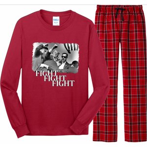 Trump Assassination Attempt Long Sleeve Pajama Set