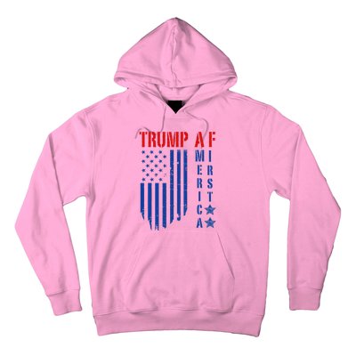 Trump Af America First Ultra Maga Design Hoodie