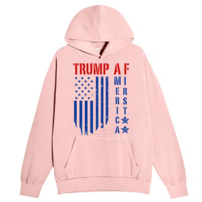 Trump Af America First Ultra Maga Design Urban Pullover Hoodie