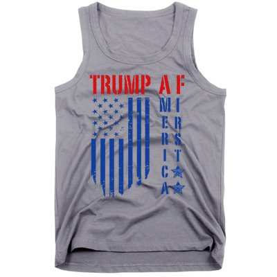 Trump Af America First Ultra Maga Design Tank Top