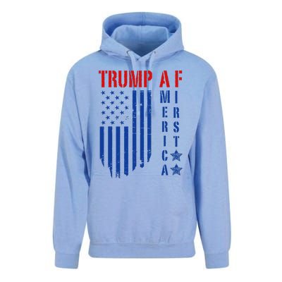 Trump Af America First Ultra Maga Design Unisex Surf Hoodie