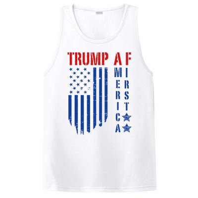 Trump Af America First Ultra Maga Design PosiCharge Competitor Tank