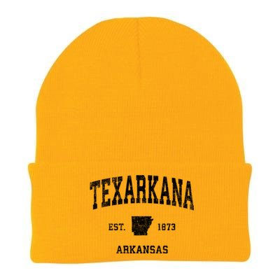 Texarkana Arkansas Ar Vintage Sports Knit Cap Winter Beanie