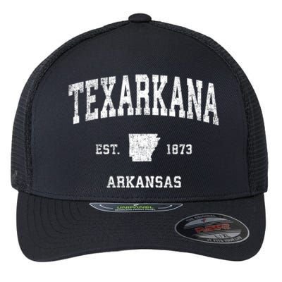 Texarkana Arkansas Ar Vintage Sports Flexfit Unipanel Trucker Cap