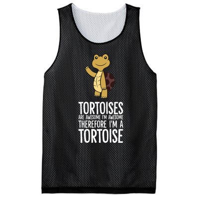 Tortoises Are Awesome. IM Awesome Therefore IM A Tortoise Mesh Reversible Basketball Jersey Tank