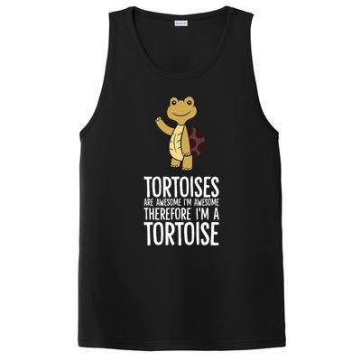 Tortoises Are Awesome. IM Awesome Therefore IM A Tortoise PosiCharge Competitor Tank