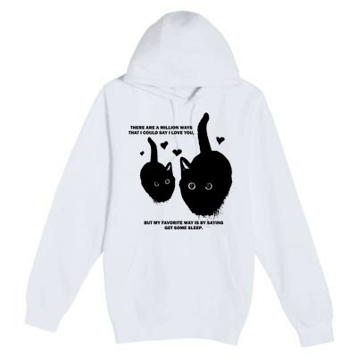 There Are A Million Ways That I Could Say I Love You But My Favorite Way Is By S Premium Pullover Hoodie