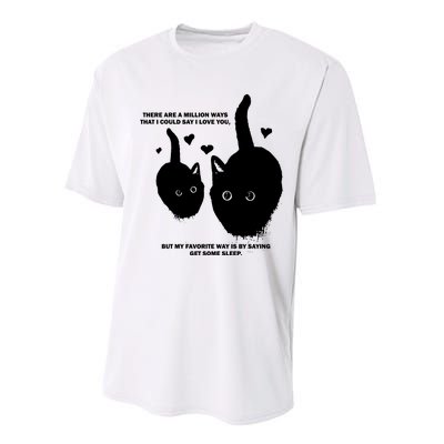 There Are A Million Ways That I Could Say I Love You But My Favorite Way Is By S Performance Sprint T-Shirt