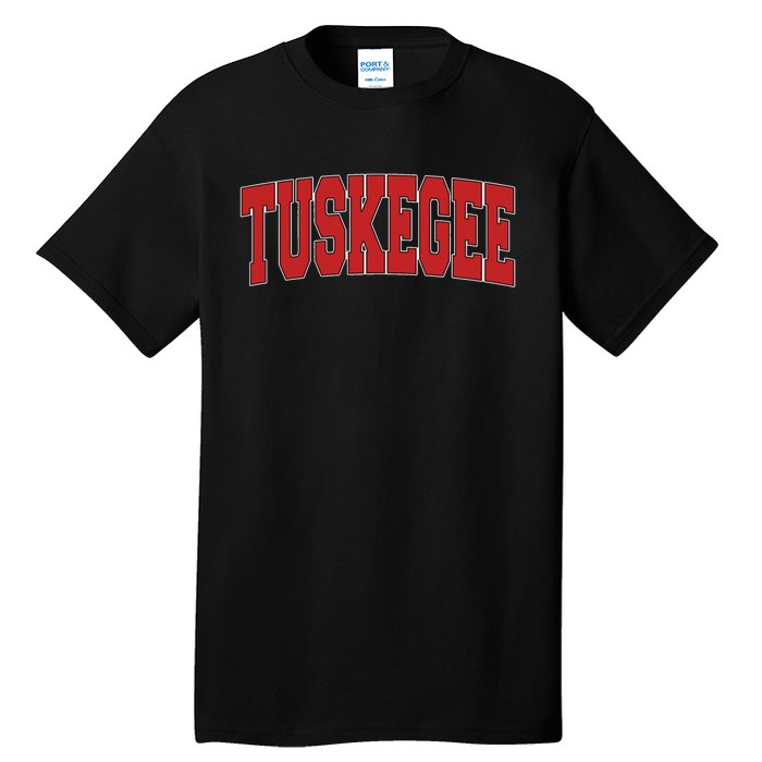 Tuskegee Al Alabama Varsity Style Usa Vintage Sports Tall T-Shirt