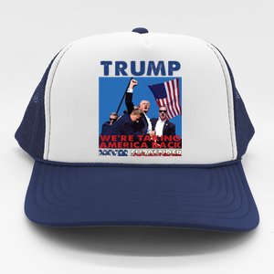 Trump Assassination Arrest This 2024 Trump Middle Fingers Trump Shooting Trucker Hat