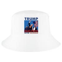 Trump Assassination Arrest This 2024 Trump Middle Fingers Trump Shooting Cool Comfort Performance Bucket Hat