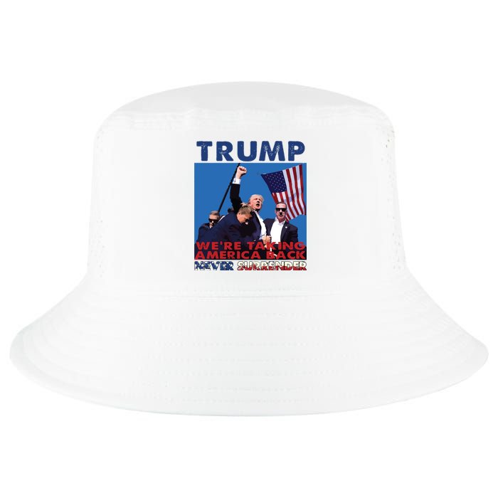 Trump Assassination Arrest This 2024 Trump Middle Fingers Trump Shooting Cool Comfort Performance Bucket Hat