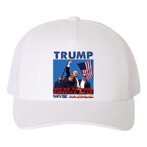 Trump Assassination Arrest This 2024 Trump Middle Fingers Trump Shooting Yupoong Adult 5-Panel Trucker Hat