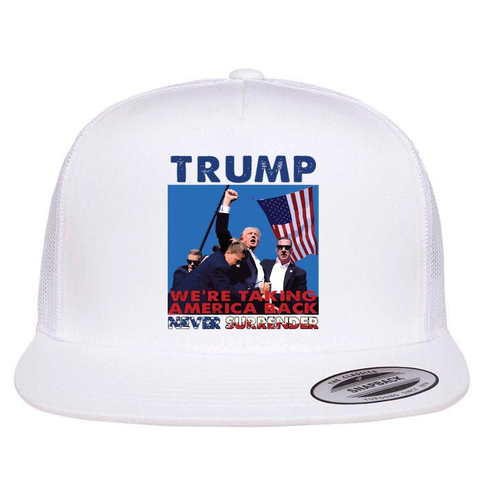 Trump Assassination Arrest This 2024 Trump Middle Fingers Trump Shooting Flat Bill Trucker Hat