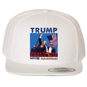 Trump Assassination Arrest This 2024 Trump Middle Fingers Trump Shooting Wool Snapback Cap