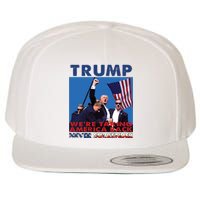 Trump Assassination Arrest This 2024 Trump Middle Fingers Trump Shooting Wool Snapback Cap