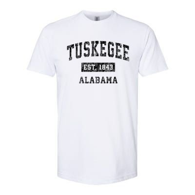 Tuskegee Alabama Al Vintage Established Sports Design Softstyle CVC T-Shirt