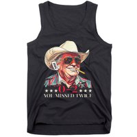 Trump Assassination Attempt Trump 2024 You Missed Twice Tank Top