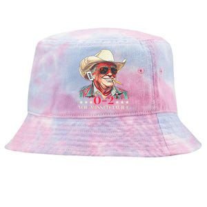 Trump Assassination Attempt Trump 2024 You Missed Twice Tie-Dyed Bucket Hat