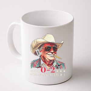 Trump Assassination Attempt Trump 2024 You Missed Twice Coffee Mug