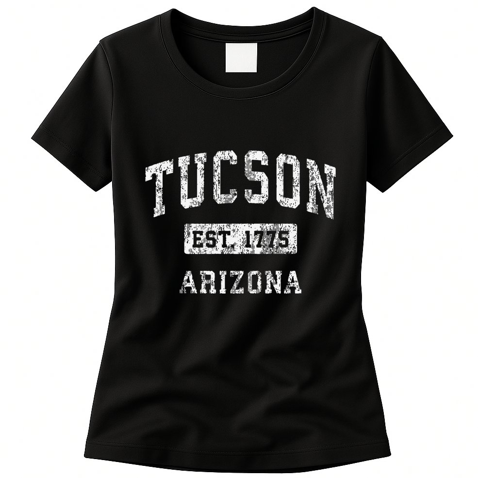 Tucson Arizona Az Vintage Established Womens T-Shirt