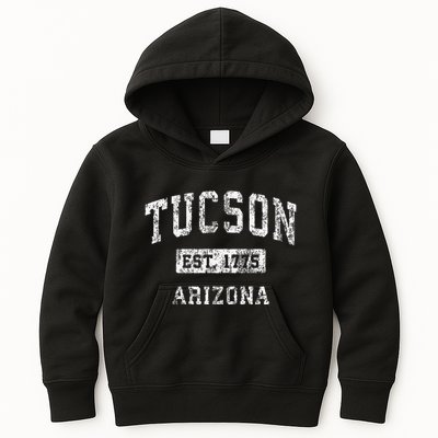 Tucson Arizona Az Vintage Established Kids Hoodie
