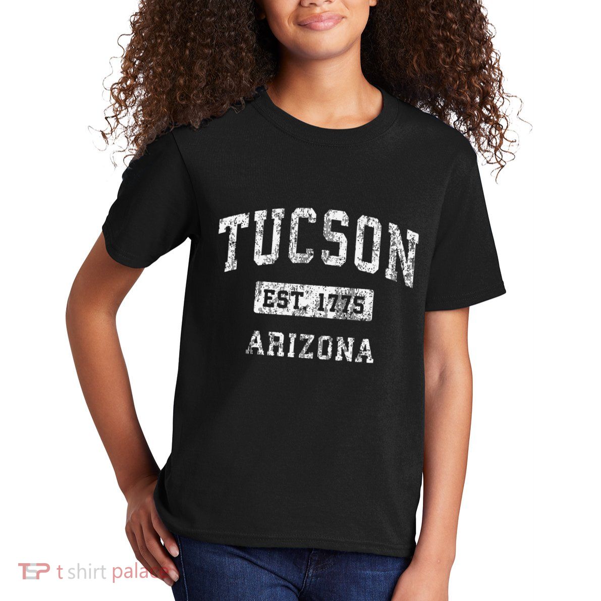 Tucson Arizona Az Vintage Established Kids T-Shirt