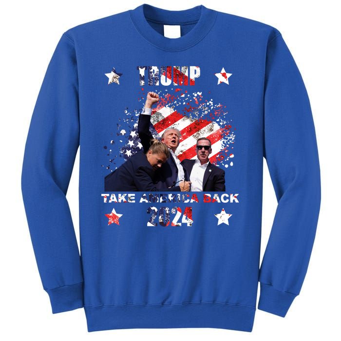 Trump Assassination Attempt Take America Back 2024 Sweatshirt