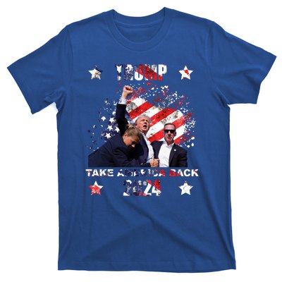 Trump Assassination Attempt Take America Back 2024 T-Shirt