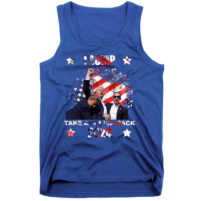 Trump Assassination Attempt Take America Back 2024 Tank Top