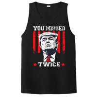 Trump Assassination Attempt Trump 2024 You Missed Twice PosiCharge Competitor Tank