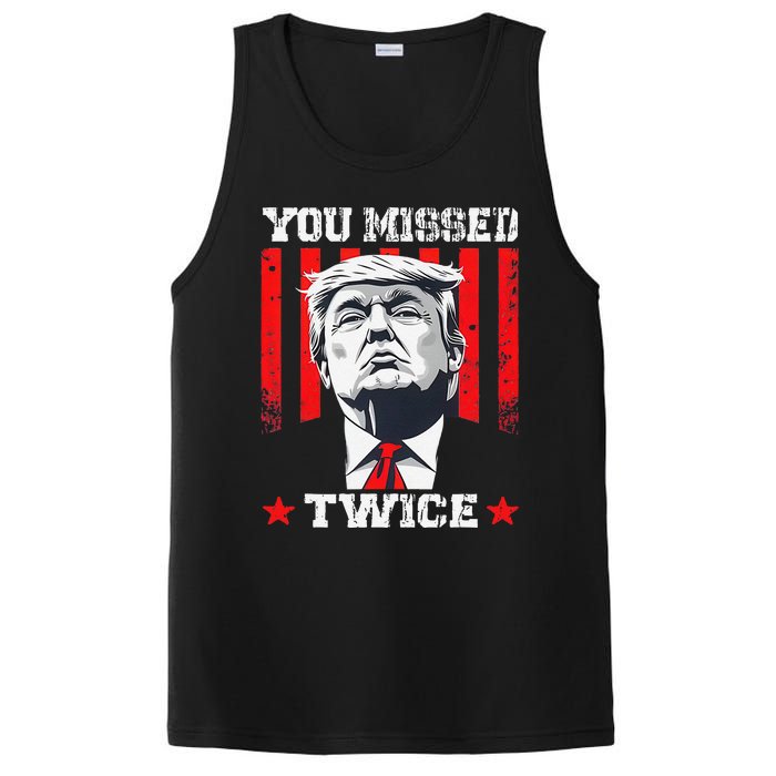 Trump Assassination Attempt Trump 2024 You Missed Twice PosiCharge Competitor Tank