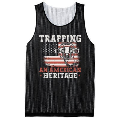 Trapping An American Heritage Trap Hunting Trapper Mesh Reversible Basketball Jersey Tank