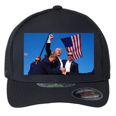 Trump Assassination Attempt Fight! Flexfit Unipanel Trucker Cap