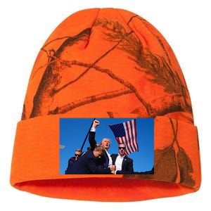 Trump Assassination Attempt Fight! Kati Licensed 12" Camo Beanie